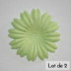 fleur papier petite vert