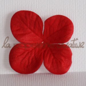 Hydrangea 1,25″ (3,2cm) – Lot de 2 – Rouge