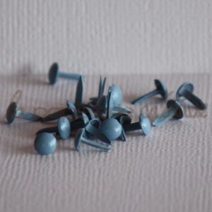 Brads mini 1/8″ (3mm) – Lot de 4 – Bleu layette