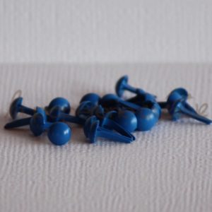 Brads mini 1/8″ (3mm) – Lot de 4 – Bleu royal