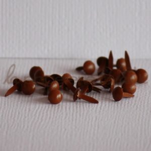 Brads mini 1/8″ (3mm) – Lot de 4 – Chocolat