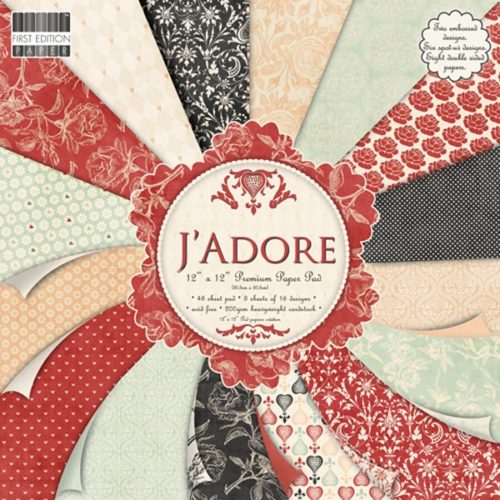 FIRST EDITION PAPER - Collection "J'ADORE" 16 Feuilles