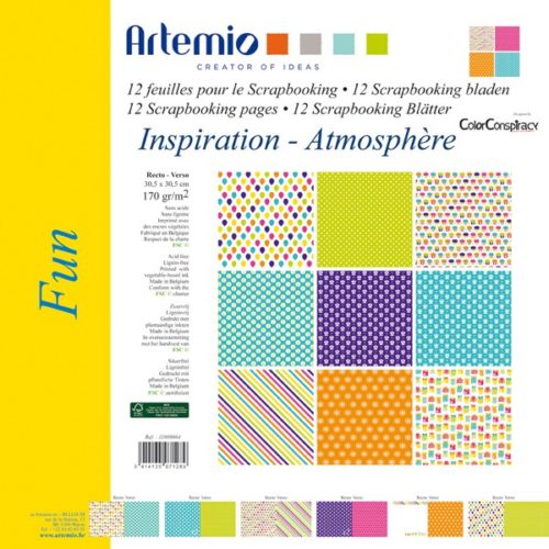ARTEMIO - Collection "Fun" de Color Conspiracy 6 feuilles