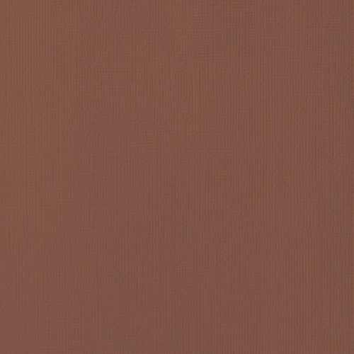 Cardstock texturé 12x12" - Chocolate