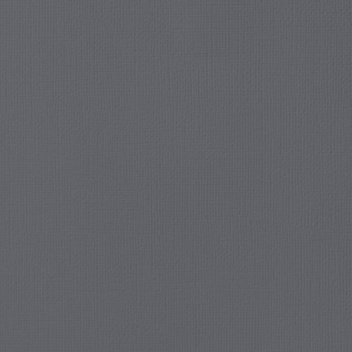 Cardstock texturé 12x12" - Charcoal