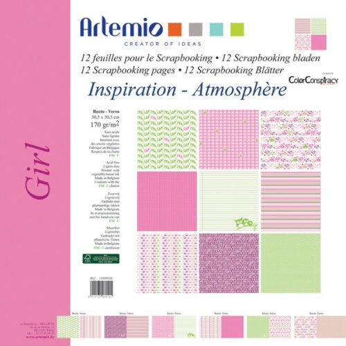 ARTEMIO - Collection "Girl" de Color Conspiracy 6 feuilles
