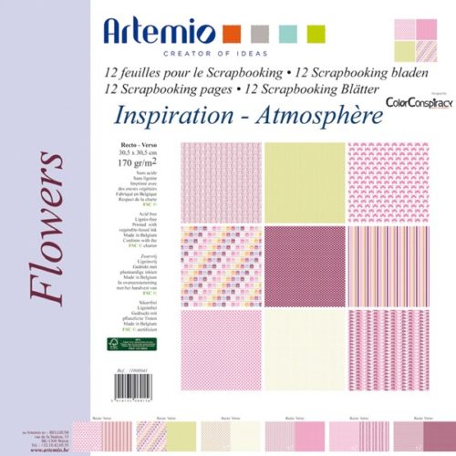 ARTEMIO - Collection "Flowers" de Color Conspiracy 6 feuilles