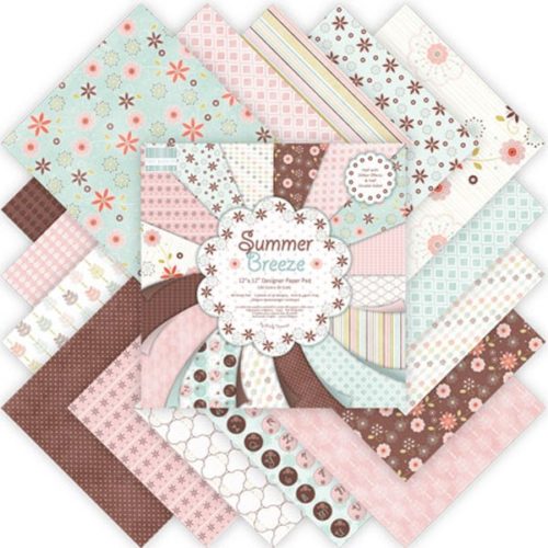 FIRST EDITION PAPER - Collection "SUMMER BREEZE" 16 Feuilles