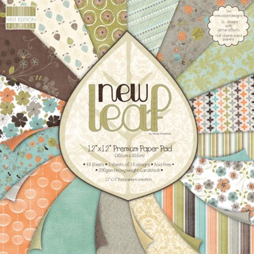 FIRST EDITION PAPER - Collection "NEW LEAF" 16 Feuilles