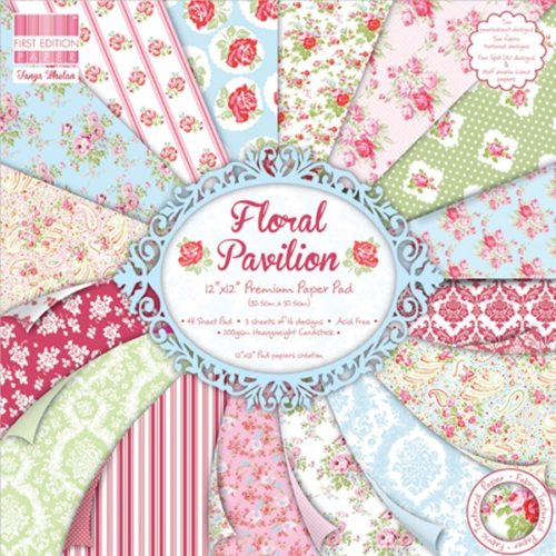 FIRST EDITION PAPER - Collection "FLORAL PAVILION" 16 Feuilles