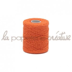 Ficelle de coton – 1m – Orange
