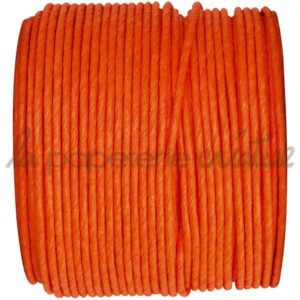 Papier cord laitonné – 1m – Orange