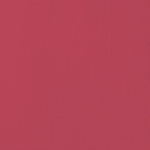 Cardstock texturé 12x12" - Crimson