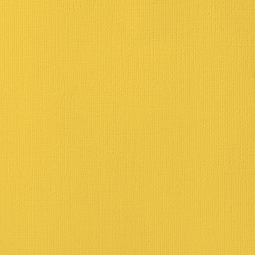 Cardstock texturé 12x12" - Sunflower