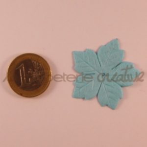 Poinsettia 1″ (2.5cm) – Lot de 2 – Bleu layette