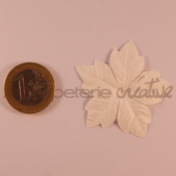 Poinsettia 1.5" (4cm) - Lot de 2