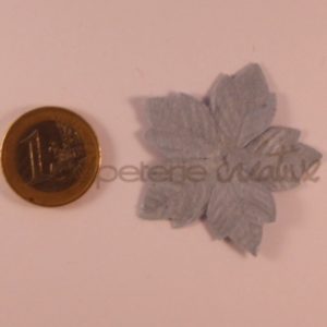 Poinsettia 1.5″ (4cm) – Lot de 2 – Bleu fumé