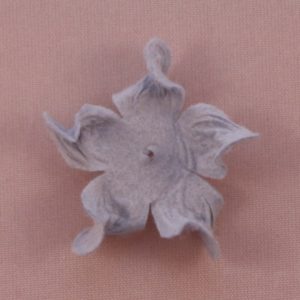 Curly Gardenia 1″ (2.5cm) – Lot de 2 – Bleu fumé