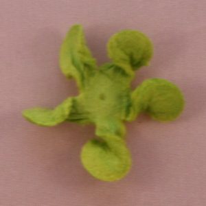 Curly Gardenia 1″ (2.5cm) – Lot de 2 – Vert pomme