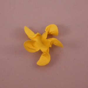 Curly Gardenia 2″ (5cm) – Lot de 2 – Jaune