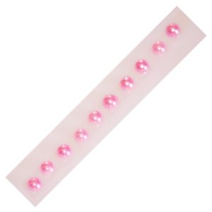 Demi-perles adhésives 4mm (x10) – Rose layette