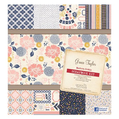 Grace Taylor Collection "Modern Cabin" - Kit complet 12x12"