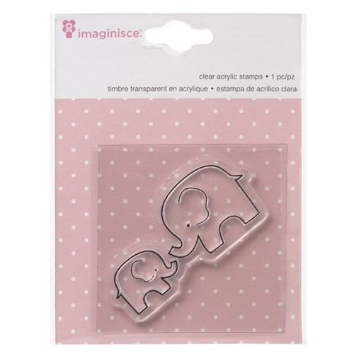 Imaginisce - Tampon transparent "Elephant"