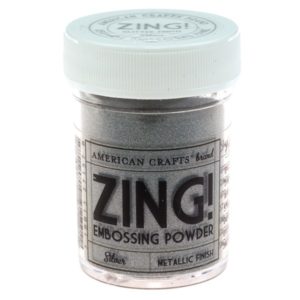 ZING Poudre à embosser – Metallic Silver