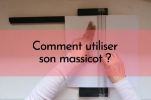 COMMENT UTILISER SON MASSICOT